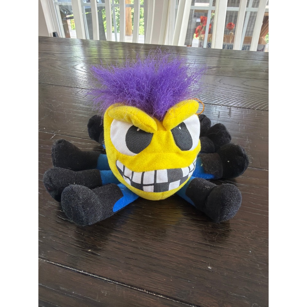 Vintage 1997 Otis The Octapunk Octopus Meanies Series 1 Plush